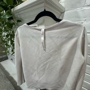 lululemon athletica White Long Sleeve Tee